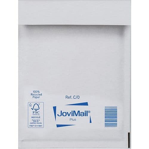 Zásilkové obálky z bublinkové fólie JoviPack, 210 x 150 mm, 100 ks