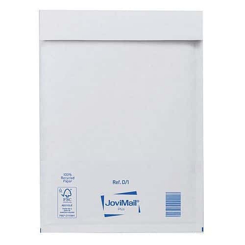 Zásilkové obálky z bublinkové fólie JoviPack, 260 x 180 mm, 100 ks