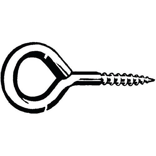 Závrtné oko těžký typ Ocel Pozinkované 10