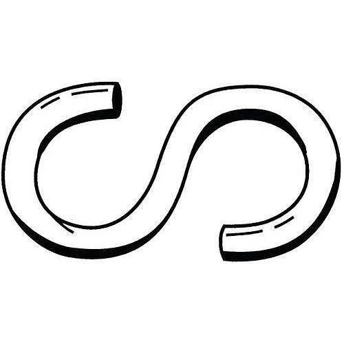 S-hák Ocel Pozinkované NO.35 (30MM)