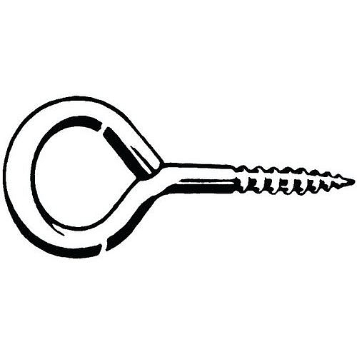 Závrtné oko Mosaz 3,0X20X8MM