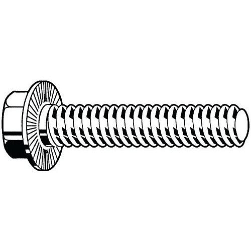 Samojistící šestihranný šroub s nákružkem DIN 6921 Ocel Pozinkované 100 M16X60