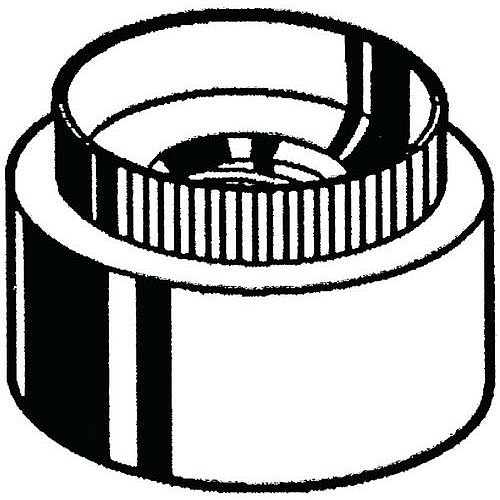 Kulatá nýtovací matice Ocel Pravý Pozinkované M4-(2,0-2,2)
