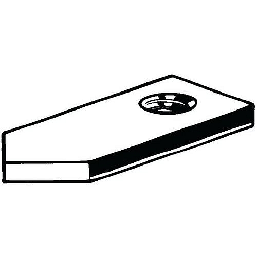 Matice s hrotem Ocel Pravý Pozinkované M6X1