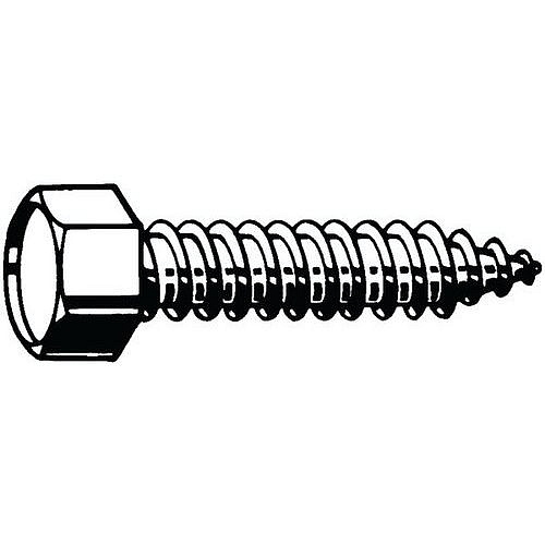 Samořezný šroub se šestihrannou hlavou DIN 7976 C Ocel Pozinkované ST4,8X50MM
