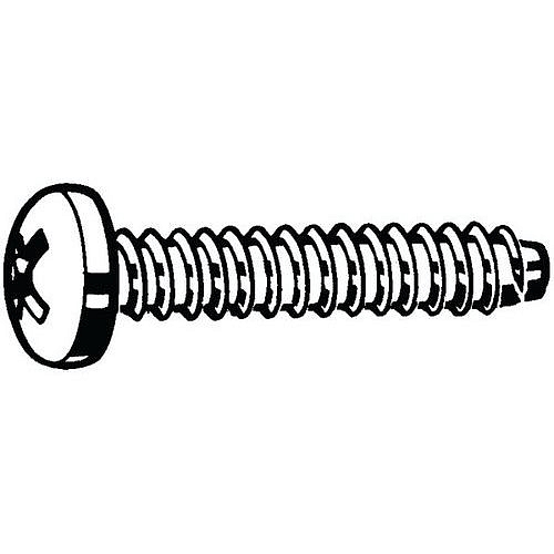 DIN 7981 F-H Ocel Poniklované ST4,8X13MM