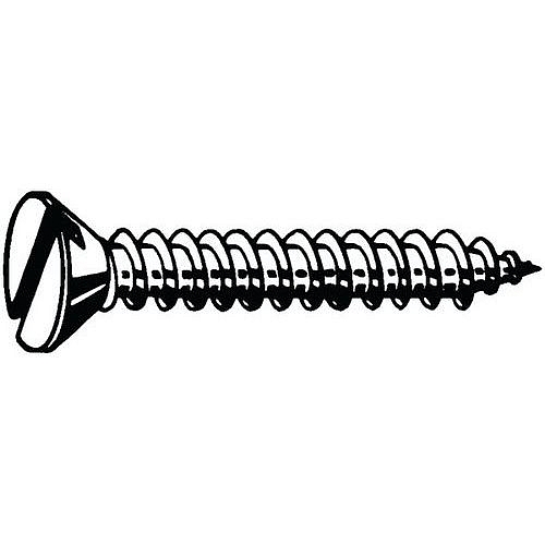 Samořezný šroub se zápustnou hlavou s drážkou DIN 7972 C Ocel Pozinkované ST3,5X22MM