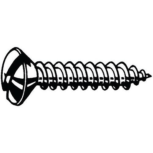 Samořezný šroub se zápustnou hlavou čočkovitou s drážkou DIN 7973 C Ocel Pozinkované ST2,9X13MM