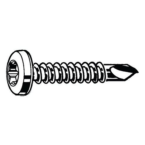 MaxxFast Vypouklá hlava a drážka ttap® MaxxFast ocel+nerezová ocel DIN 7504 M Nerezocel A2 ST4,2X19MM