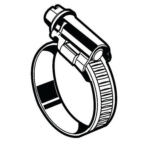 MAXXFAST Hadicová svorka, šířka pásky 9 mm Ocel Pozinkované 32-50MM