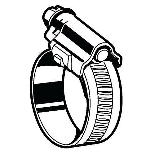 MAXXFAST Hadicová svorka, šířka pásky 12 mm, A2 Nerezocel A2 40-60MM