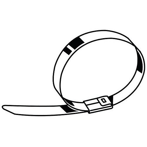 MAXXFAST Kabelová spona nerezocel Nerezocel A2 125X4,6