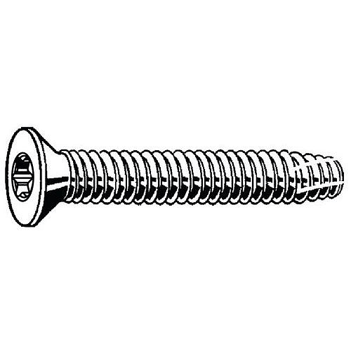 Závitořezný šroub se zápustnou hlavou s T-hvězdicí Ocel Pozinkované 6,3X65MM