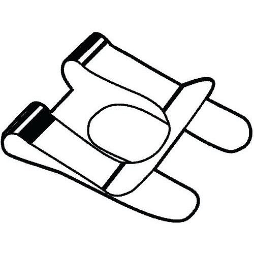 SL Svorka pro šrouby a hřídele Pružinová ocel Pozinkované 10MM