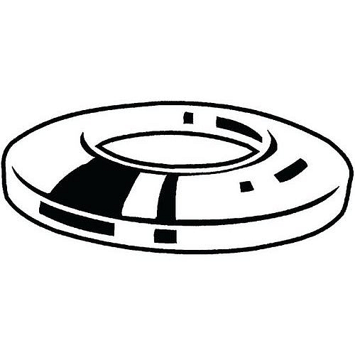 Kuželová pružná podložka pro šroubové spoje DIN 6796 Pružinová ocel DIN267-26 M10