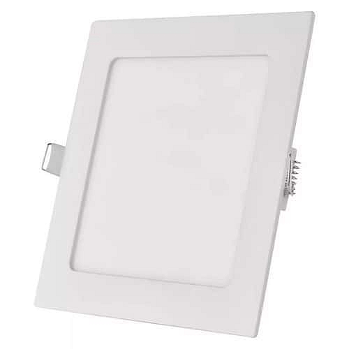 LED vestavné svítidlo Emos NEXXO, čtvercové, bílé, 18 W, neutrální bílá