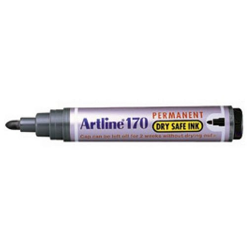 Permanentní popisovač Dry Safe 170, 2 mm - Artline