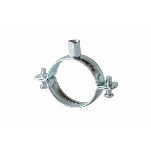 Objímka dvoušroubová M8/M10, 136-139mm bez tl.vl., pozink, 25ks