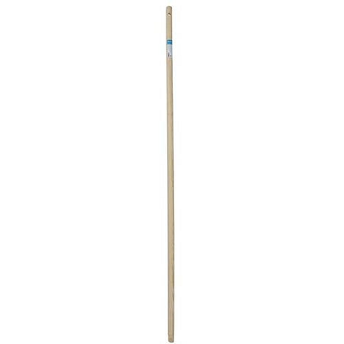 Dřevěná tyč ke smetáku Manutan Expert, průměr 28 mm, délka 140 cm