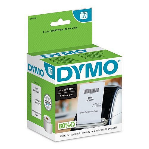 Štítky pro štítkovač Dymo® Label Writer, 57×91 mm