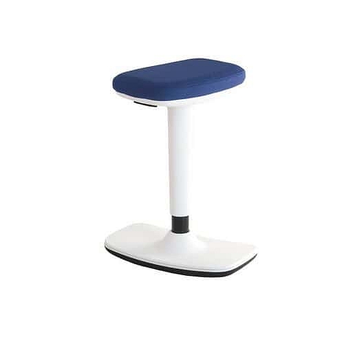 Balanční sedák LEO, bílá/modrá