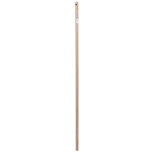Dřevěná tyč ke smetáku Manutan Expert, průměr 28 mm, délka 140 cm