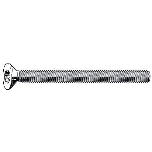 SECURITY Šroub se zapuštěnou hlavou Metrický s kolíkem Nerezocel A2 50 M3X16