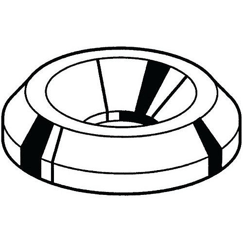 Soustružené podložky vypouklé Nerezocel A4 M6