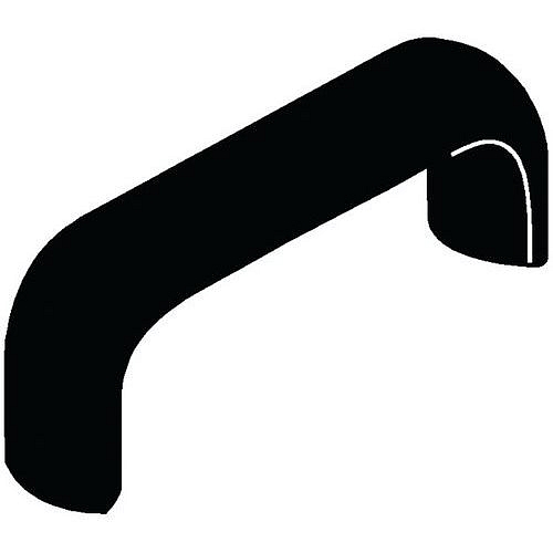 Celistvá můstková rukojeť (obloukové držadlo) s mosaznou závitovou vložkou Sklolaminátem vyztužený plast M8X197MM