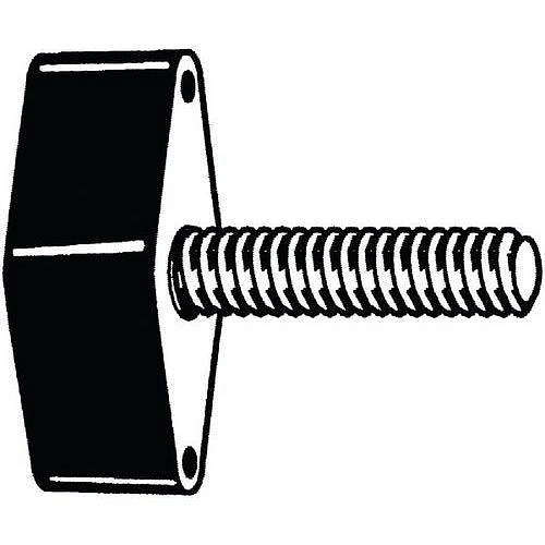 Křídlatý šroub pozinkovaný Sklolaminátem vyztužený plast M8X25