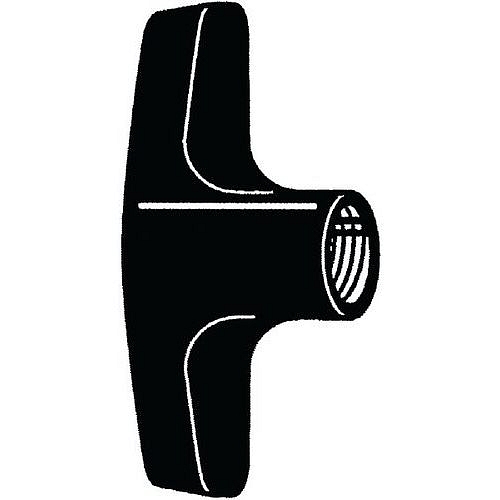 T-držadlo s mosaznou závitovou vložkou Sklolaminátem vyztužený plast M6