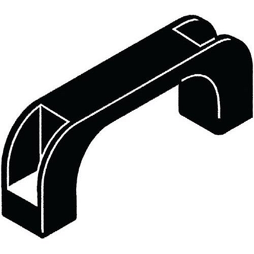 Můstková rukojeť (obloukové držadlo) se závitovými pouzdry Sklolaminátem vyztužený plast M6X139MM