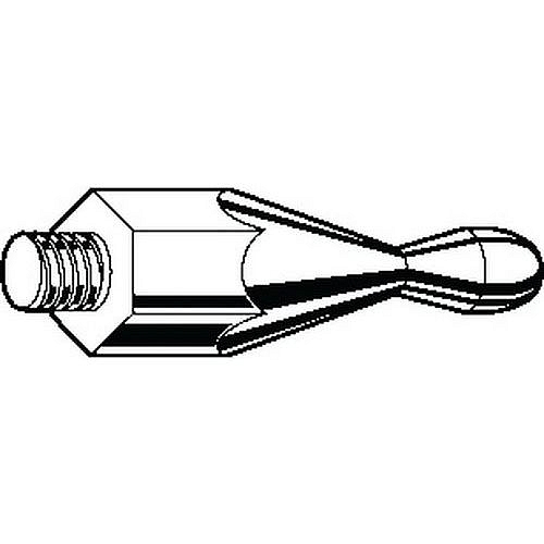 QUICK SYSTÉM Kulový čep typ KB Ocel Pozinkované žlutě pasivované KB KB 1615 M6X7 S=8