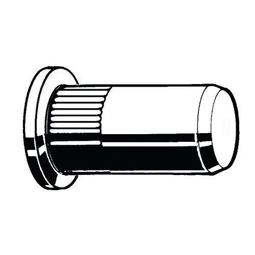 Nýtovací matice zavřený typ Ocel Pozinkované 10 CCH 30