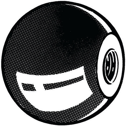 Kulová rukojet' typ E DIN 319 E Plast Fenolformaldehyd (bakelit) FS31 M8X36