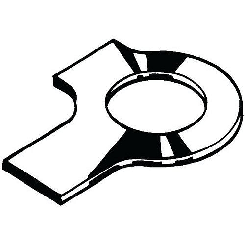 Podložka s dlouhým jazýčkem a křidélkem DIN 463 Nerezocel A4 M12