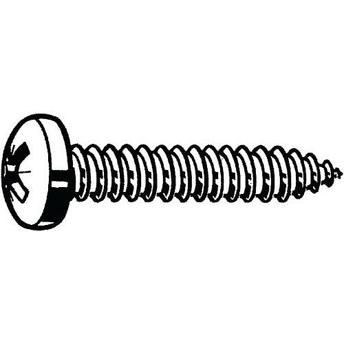 Samořezný šroub s válcovou vypouklou hlavou s křížovou drážkou Pozidriv DIN 7981 C-Z Nerezocel A2 ST2,9X19MM