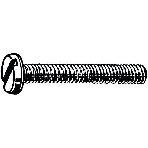 Šroub s nízkou válcovou hlavou s drážkou DIN 85 Nerezocel A4 M6X16