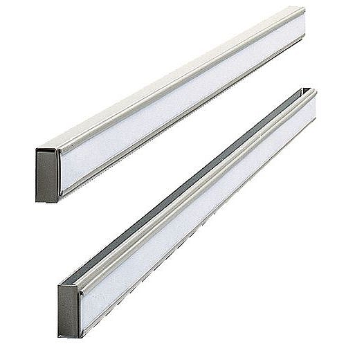 Nástěnná hliníková vodící lišta pro plánovací tabule Nobo, šířka 32,2 cm