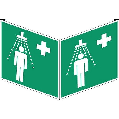 Nouzový evakuační panel PVC, rozměry 20x20, vlajková