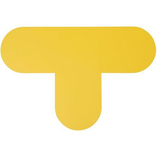 Signalizační podlahové značení Manutan Expert, 20 x 30 cm, 10 ks