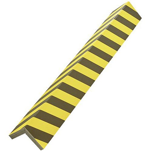 Ochranný profil Mottez, délka 120 cm, černý/žlutý