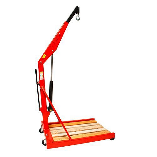 Dílenský jeřáb s podvozkem na palety, do 1000 kg