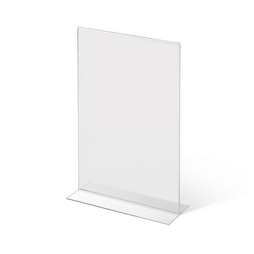 Plexi stojánek na letáky JD2, typ T na výšku, A4
