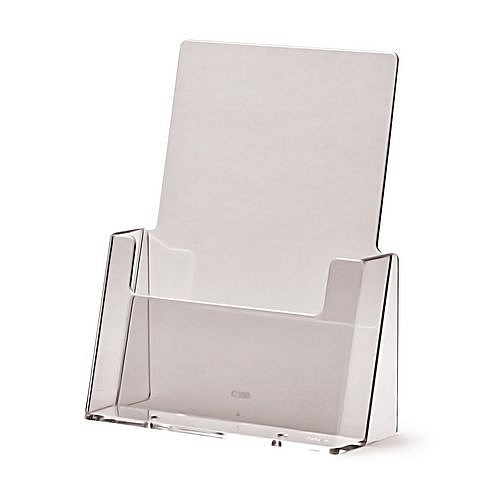 Plexi zásobník na letáky JD2, 1 kapsa na výšku, A5