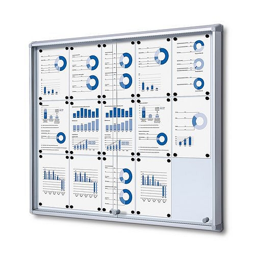 Magnetická vitrína Dave, 15 x A4