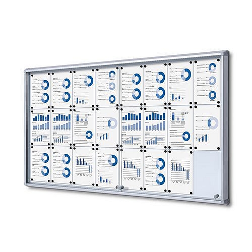 Magnetická vitrína Dave, 24 x A4