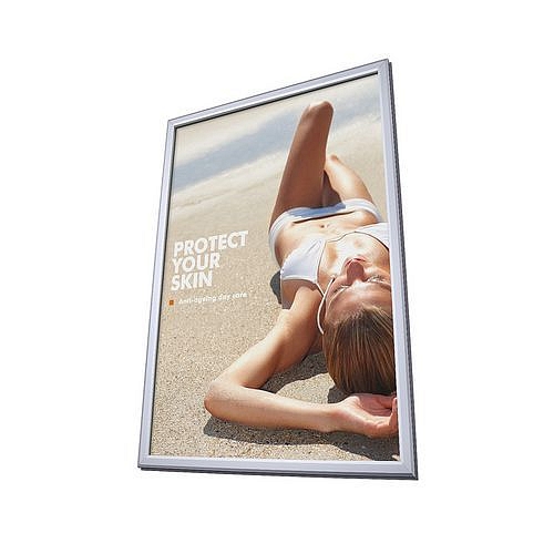 Rám na plakáty P25, ostré rohy, A4