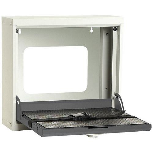 Kovová schránka na notebook Bott, šedá-antracit