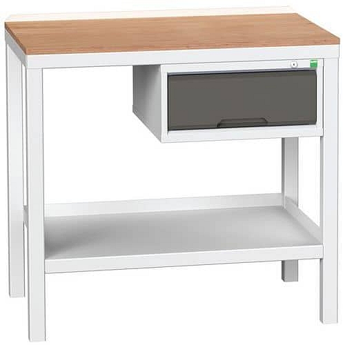 Dílenský stůl Bott Verso Weld, 93 x 100 x 60 cm, 1 skříňka, multiplex, šedá-antracit